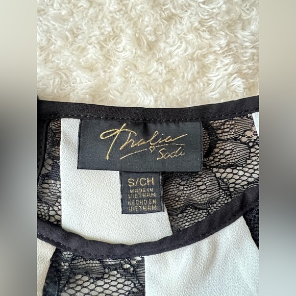 Thalía Sofi Lace-inset Blouse - Picture 6 of 7